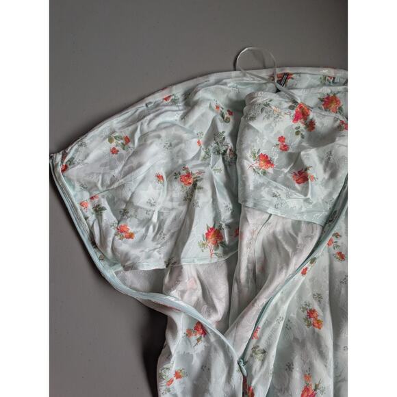 NWD By Anthropologie The Tilda Slip Maxi Dress Printed Edition Sz XL Slate 8C506 - Picture 13 of 13